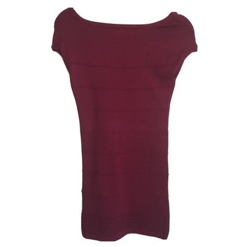Red wide neck body con - red,