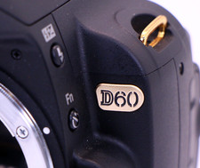 Nikon D60 Black Gold Special Limited Edition DSLR Digital Camera Body Rare Mint-