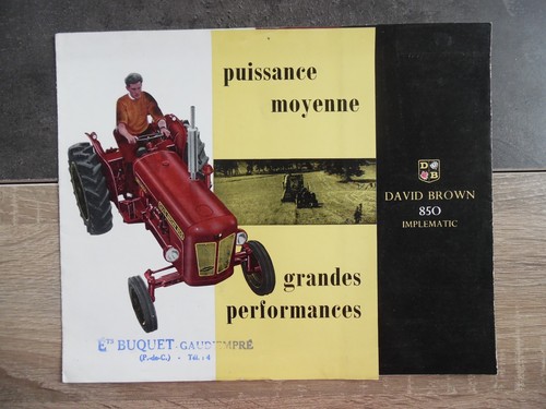Catalogue tracteur david - david, brown