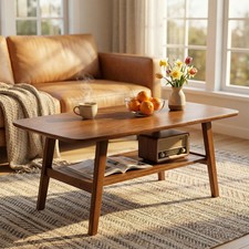39.4" Mid Century Coffee