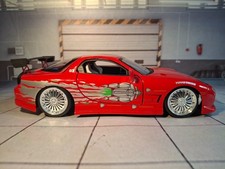 Jada Toys Fast And Furious Mazda RX7 Red 1/24
