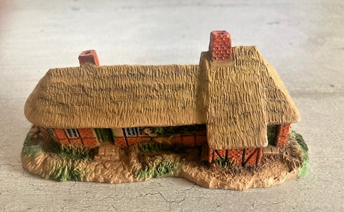 Maquette ferme brique - de, en