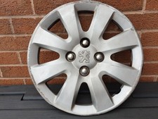 Single Peugeot 207 15" Wheel Trim Genuine Original Hub Cap