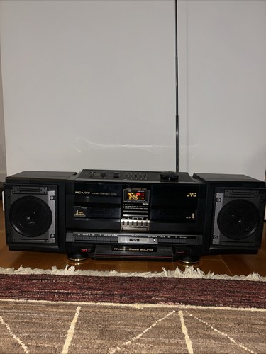 Jvc v77 boombox double - jvc,