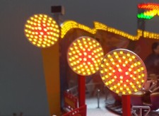 Light panels for pinball machine faller 140439 H0 funerals lighting