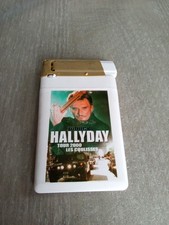 JOHNNY HALLYDAY briquet plat