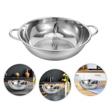  Marmite Inox Chauffante Fondue Pot De Cuisson En Acier Inoxydable
