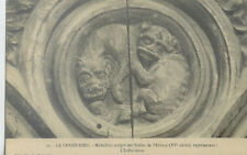 CPA-43-LA CHAIR-DIEU carved medallion of stalls of 