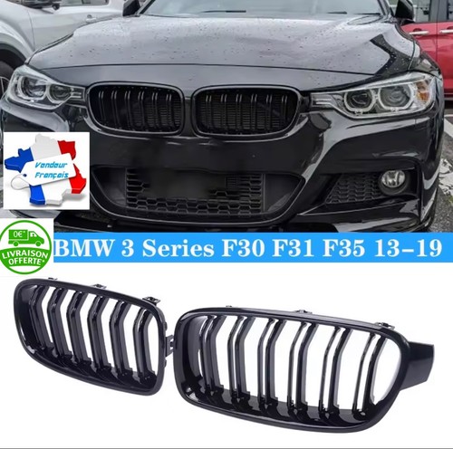 Grille calandre noir brillant - grille,