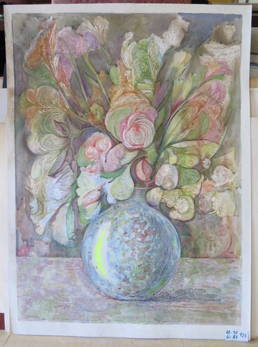 Tableau fleurs moderne - À,