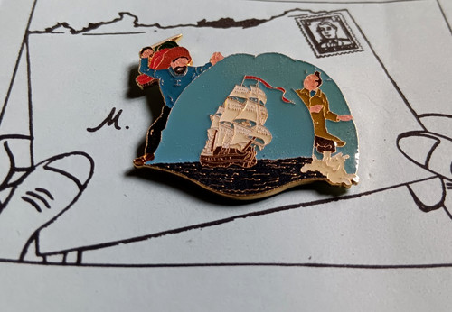 Tintin pins secret de la - pins,,