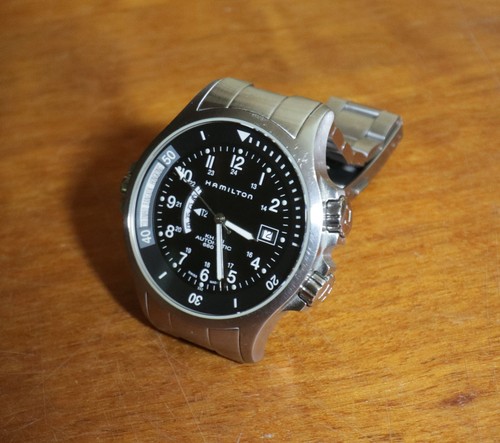 Hamilton khaki gmt - gmt, (ref