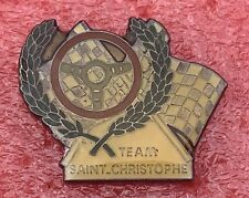 T15 Pins Course AUTOCROSS TEAM SAINT CHRISTOPHE Fontenay Race Vintage Lapel pin