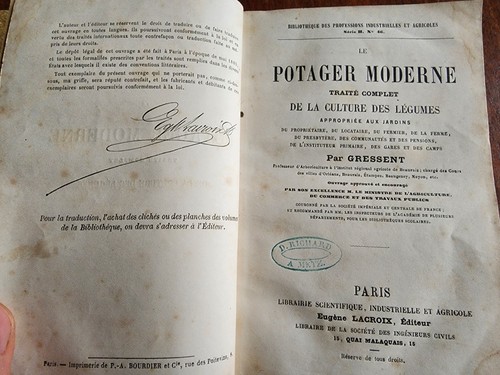 1865 potager moderne - 1865,
