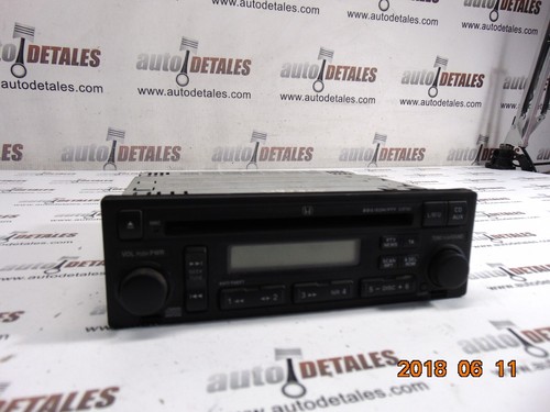 Lecteur radio honda - lecteur,