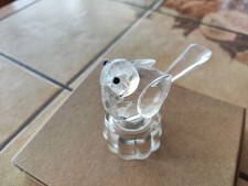 Crystal Bird Display Case Object 