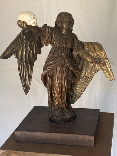 Vanité sculpture tilleul - en,