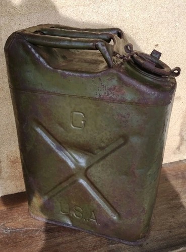 Jerrycan usa gasoline 1943 - ,