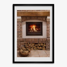 Photo Le salon 50x70cm Cadre