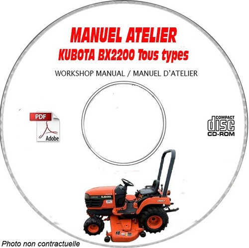 Bx2200 manuel atelier cdrom - bx2200,