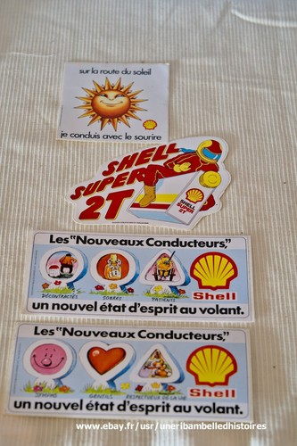 Shell lot 4 anciens - lot, de