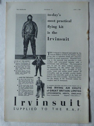 1938 pub irving air - irving, chute