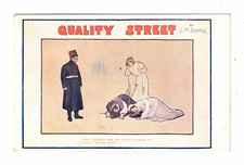 Vintage Pictorial Postcard - 1902 - Quality Street - London Play. Pub. Beagles