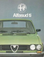 Catalogue Brochure Alfa Romeo