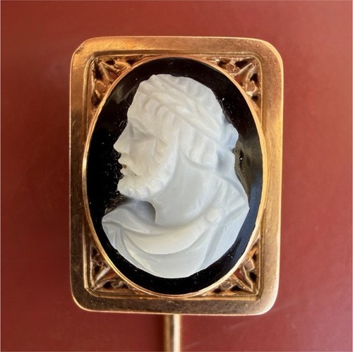 Pince cravate rose 18 - a,