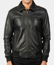 Blouson de motard bombardier