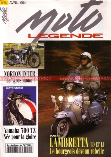 Moto legende norton - moto,