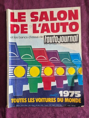 Auto journal n - journal, spécial
