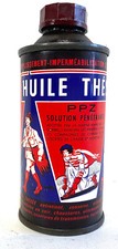 Antique Theseus PPZ Hunting & Sport Oil Advertising Can