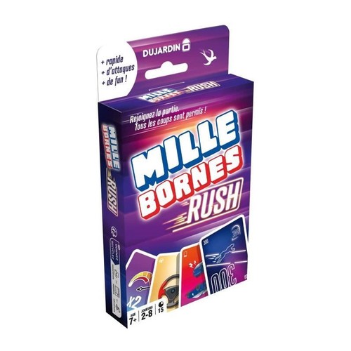 Jeu cartes mille bornes - cartes,