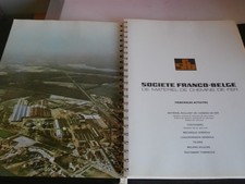 CLASSEUR DU MATERIEL FERROVIAIRE DE LA SOCIETE FRANCO BELGE DE CHEMIN DE FER