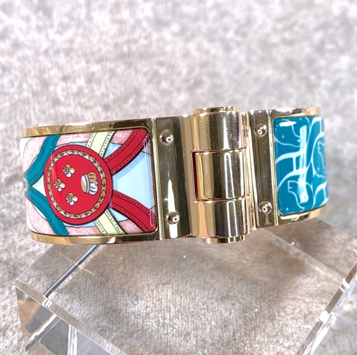 Hermes enamel wide - enamel, charniere