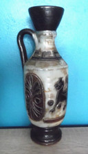 VASE PICHET EN GRES EMAILLE DE BOUFFIOUX signé ROGER GUERIN (1896-1954)