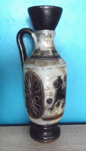 Vase pichet gres emaille - vase, en