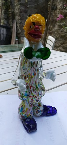Clown verre murano - clown, de
