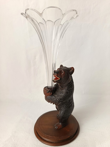 Ours vase soliflore foret - ours,