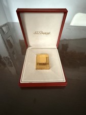 ANCIEN Briquet S.T. Dupont - Avec papiers ,. Dorure Très Bon Etat