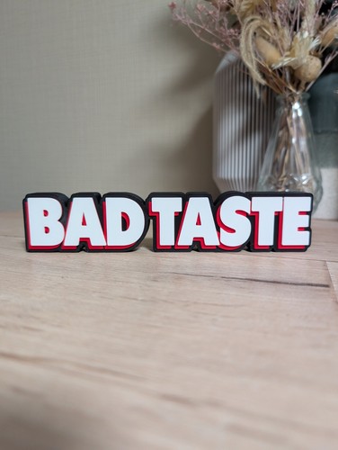 Logo bad taste enseigne - logo, 3d