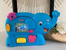 325⚜️ Playskool Learnimals ABC Adventure Blue Elephant Toy Works