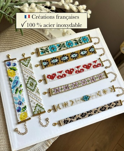 Bracelets en perles - 🤍,