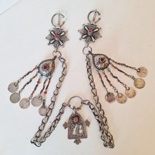 Rare Berber Fibula Set North Africa Morocco Agadir Ida Outanane