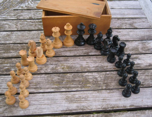 Ancien pions jeu echec - ancien, de