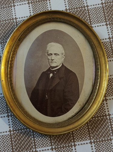 Ancien cadre laiton - ancien,