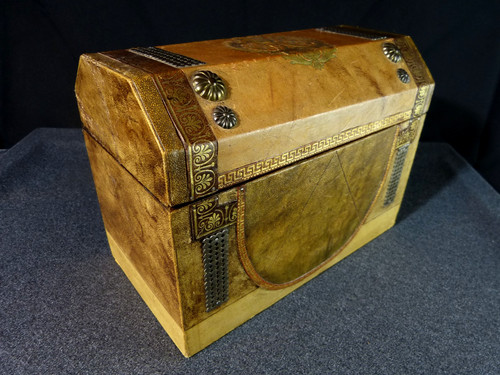 Coffret ancien boîte - , à