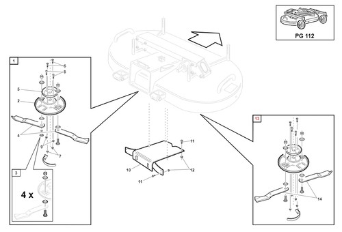 Disque mulching - dx, de