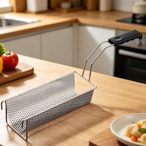 Panier friture avec tamis - avec,